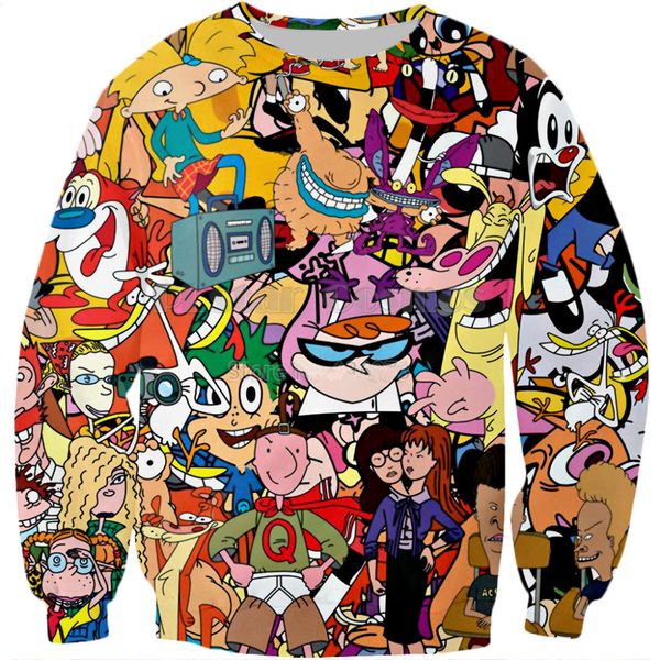 мода хип-хоп классический мультфильм полностью 90-х толстовка мужская / женская мужская 3d печатная толстовка мода повседневная пуловеры cre, Black
мода хип-хоп классический мультфильм полностью 90-х толстовка мужская / женская мужская 3d печатная толстовка мода повседневная пуловеры cre, Black
