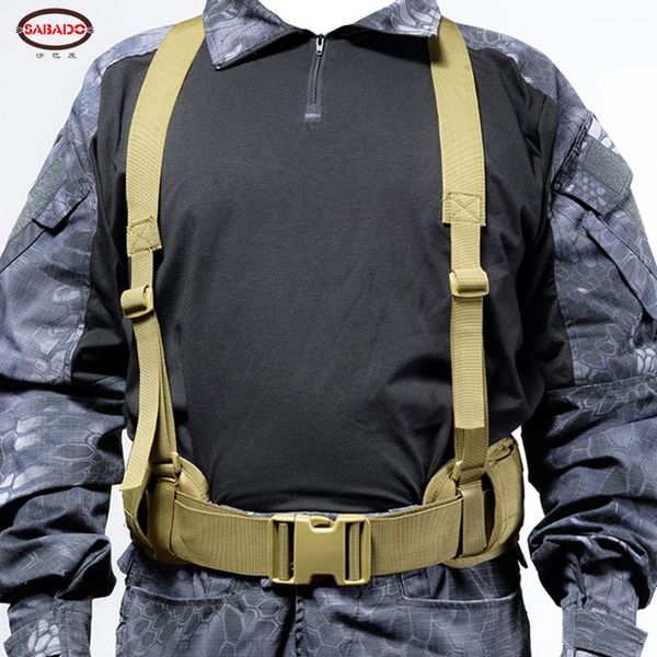 nylon molle waist combat belt with harness tactical adjustable soft padded universal hunting accessories, Black;gray
nylon molle waist combat belt with harness tactical adjustable soft padded universal hunting accessories, Black;gray