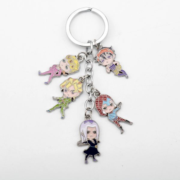 new fashion cartoon theme anime figure keychain hairdresser pendant barber car bag keyring, Silver 
new fashion cartoon theme anime figure keychain hairdresser pendant barber car bag keyring, Silver