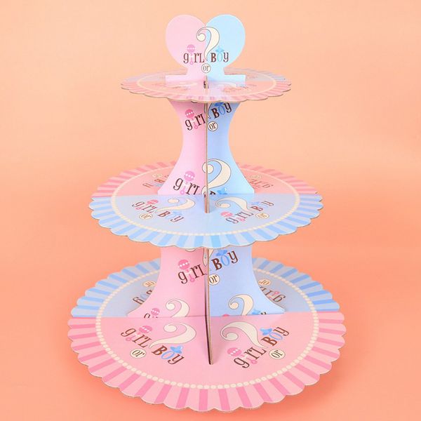 3 уровня картон кекс торт кекс стоять для партии ливня младенца
3 уровня картон кекс торт кекс стоять для партии ливня младенца
