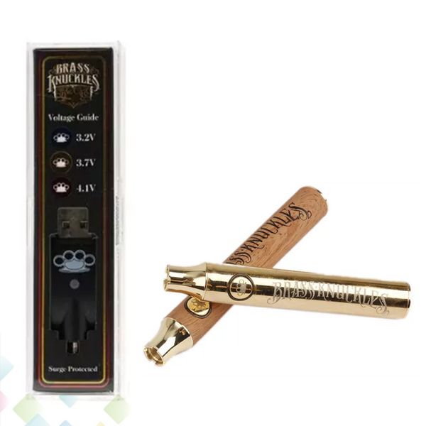 Аккумулятор Vape Pen из латуни с костяшками с зарядным устройством USB Золотистое деревянное напряжение подогрева Регулируемый 510-ниточный масляный картридж Аккумуляторы
Аккумулятор Vape Pen из латуни с костяшками с зарядным устройством USB Золотистое деревянное напряжение подогрева Регулируемый 510-ниточный масляный картридж Аккумуляторы