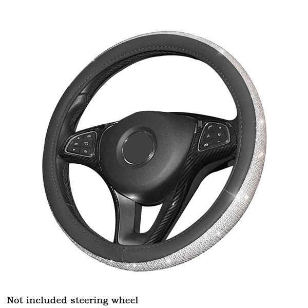 lightweight steering wheel cover bling rhinestone decorative universal fit accessories faux leather car easy install soft gift
lightweight steering wheel cover bling rhinestone decorative universal fit accessories faux leather car easy install soft gift