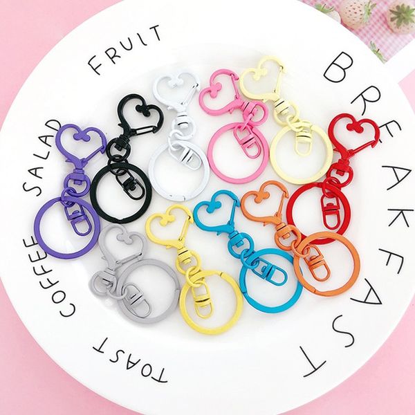 colorful love heart metal circle bag pendant key chain tote car keyrings men women girl trinket keychain gift, Silver
colorful love heart metal circle bag pendant key chain tote car keyrings men women girl trinket keychain gift, Silver