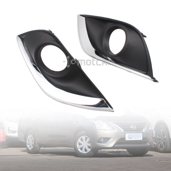 auto trim front fog lamp black car bezel fog light cover hoods for versa sedan(b17) 2014 2015 2016 2017 2018 facelift
auto trim front fog lamp black car bezel fog light cover hoods for versa sedan(b17) 2014 2015 2016 2017 2018 facelift