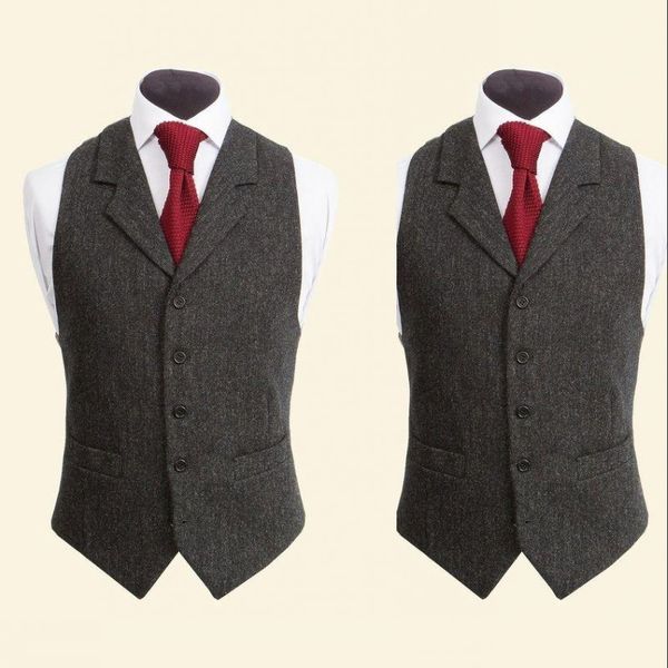 latest farm wedding wool herringbone tweed vests custom made groom vest slim fit mens suit vest prom wedding waistcoat, Black
latest farm wedding wool herringbone tweed vests custom made groom vest slim fit mens suit vest prom wedding waistcoat, Black