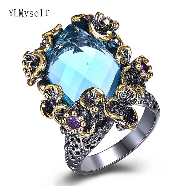 fantastic big blue crystal rings trendy jewelry black plated fast shipping jewellery large ring flower, Golden;silver
fantastic big blue crystal rings trendy jewelry black plated fast shipping jewellery large ring flower, Golden;silver