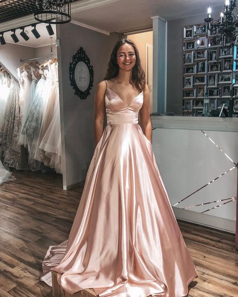 a-line prom evening dress sleeveless long prom gowns sweep train taffeta party formal dresses with pockets, Black
a-line prom evening dress sleeveless long prom gowns sweep train taffeta party formal dresses with pockets, Black