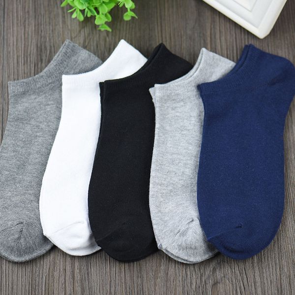 5 pairs men socks cotton short ankle breathable casual for sports running business &t8, Black
5 pairs men socks cotton short ankle breathable casual for sports running business &t8, Black