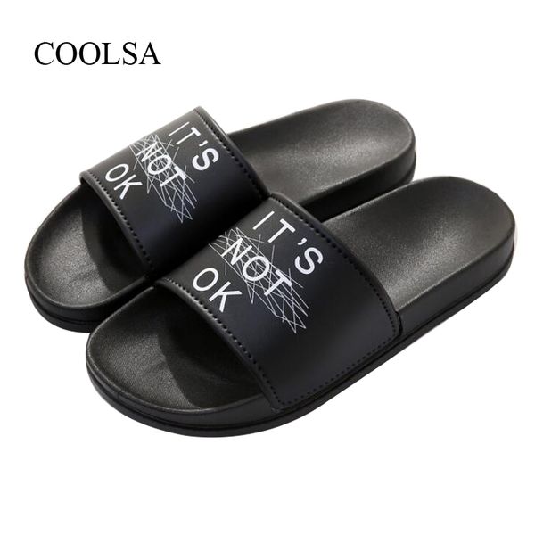 coolsa men's fashion letter beach flip flops lover's breathable non-slip indoor flat slippers home bedroom slides drop shipping, Blue;gray
coolsa men's fashion letter beach flip flops lover's breathable non-slip indoor flat slippers home bedroom slides drop shipping, Blue;gray