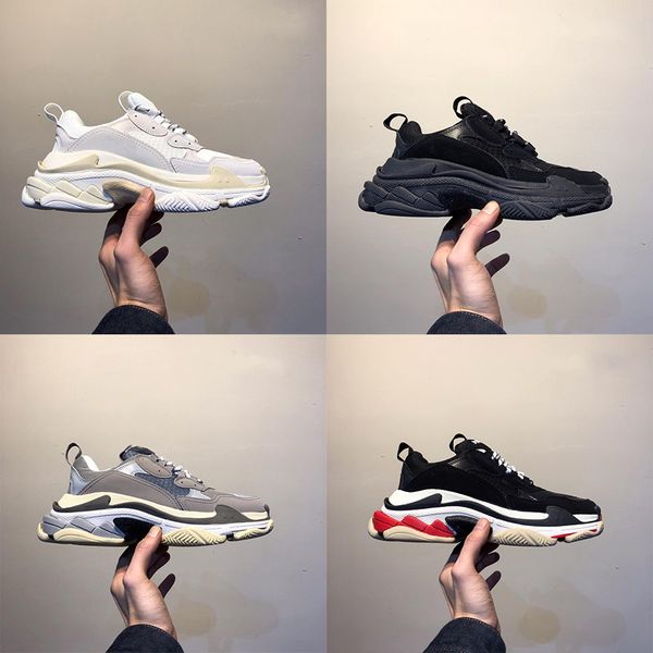 fashion paris 17fw triple-s triple s sneaker desi luxury dad shoes for men women beige black sports running shoes 36-45
fashion paris 17fw triple-s triple s sneaker desi luxury dad shoes for men women beige black sports running shoes 36-45