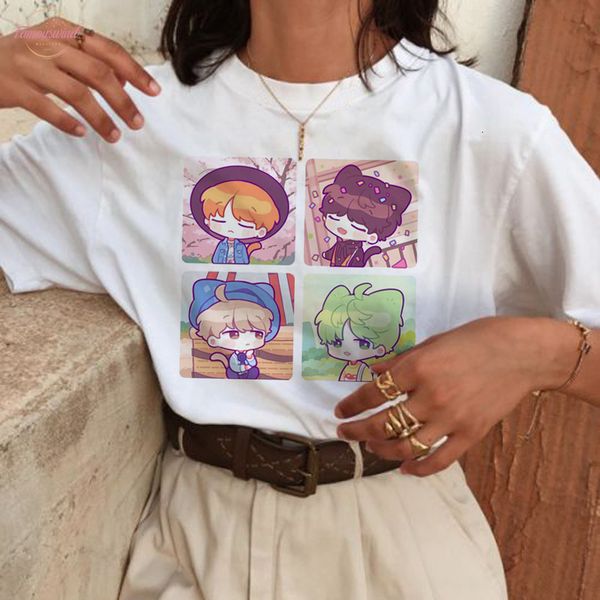 bangtan boys v jin jungkook suga harajuku t shirts women rm j hope rm ullzang t shirts hope world tshirts cartoon v, White
bangtan boys v jin jungkook suga harajuku t shirts women rm j hope rm ullzang t shirts hope world tshirts cartoon v, White