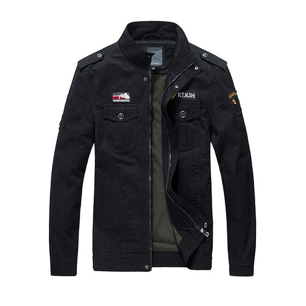 2019 sping men army jackets brand men bomber jacket outerwear embroidery militar coat jaqueta masculino, Black;brown
2019 sping men army jackets brand men bomber jacket outerwear embroidery militar coat jaqueta masculino, Black;brown