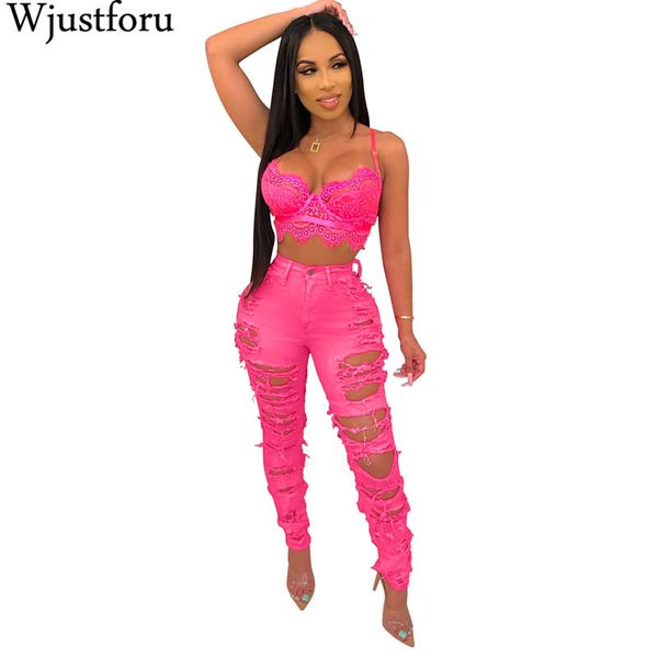 wjustforu colorful fashion hole denim jeans female bodycon club ripped jeans women botton casual pencil long vestidos, Blue
wjustforu colorful fashion hole denim jeans female bodycon club ripped jeans women botton casual pencil long vestidos, Blue