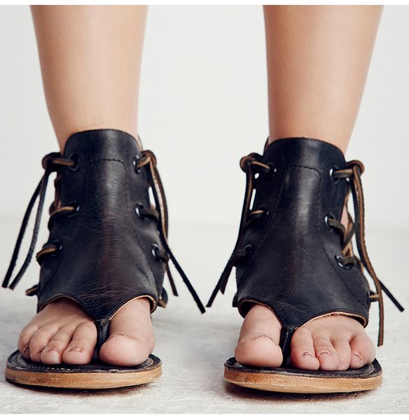 women sandals vintage summer women shoes gladiator sandals flip-flops for women beach shoes leather flat sandalias mujer, Black
women sandals vintage summer women shoes gladiator sandals flip-flops for women beach shoes leather flat sandalias mujer, Black