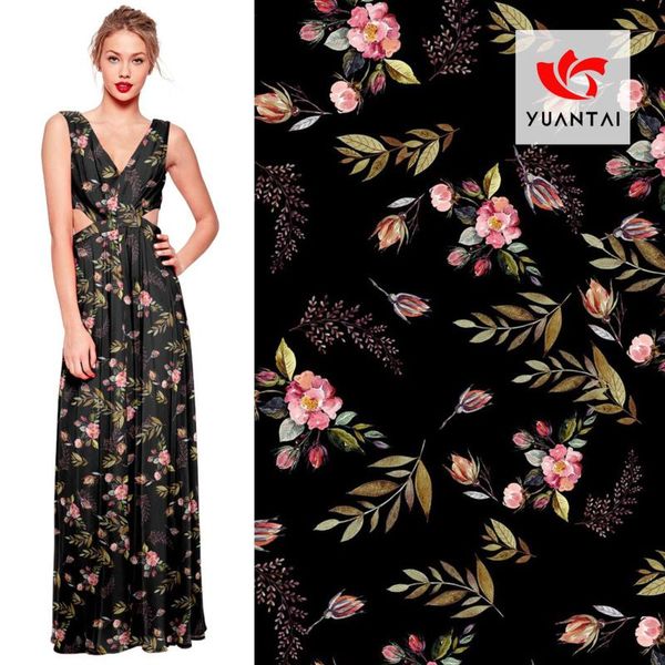 2020 new flower digital printing women's fashion fabric dress shirt spring and summer black polyester chiffon print cloth, Black;white
2020 new flower digital printing women's fashion fabric dress shirt spring and summer black polyester chiffon print cloth, Black;white