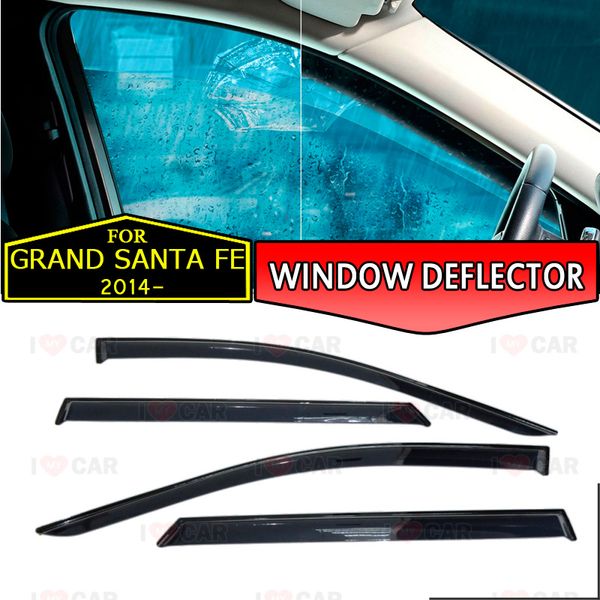 window deflector for hyundai grand santa fe 2014- car window deflector wind guard vent sun rain visor cover car decor
window deflector for hyundai grand santa fe 2014- car window deflector wind guard vent sun rain visor cover car decor