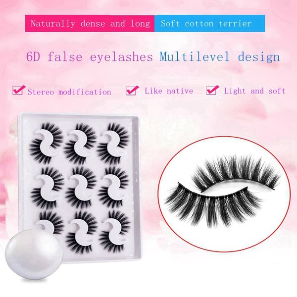 9 pairs natural mink false eyelashes dense cotton stalk eye lashes make-up mink fake eyelashes doll children toys
9 pairs natural mink false eyelashes dense cotton stalk eye lashes make-up mink fake eyelashes doll children toys