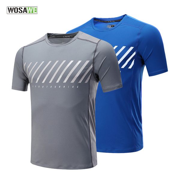 wosawe quick dry men's running shirt mesh short sleeve t-shirts fitness tight tennis soccer jersey gym jogging sportswear, Black;blue
wosawe quick dry men's running shirt mesh short sleeve t-shirts fitness tight tennis soccer jersey gym jogging sportswear, Black;blue