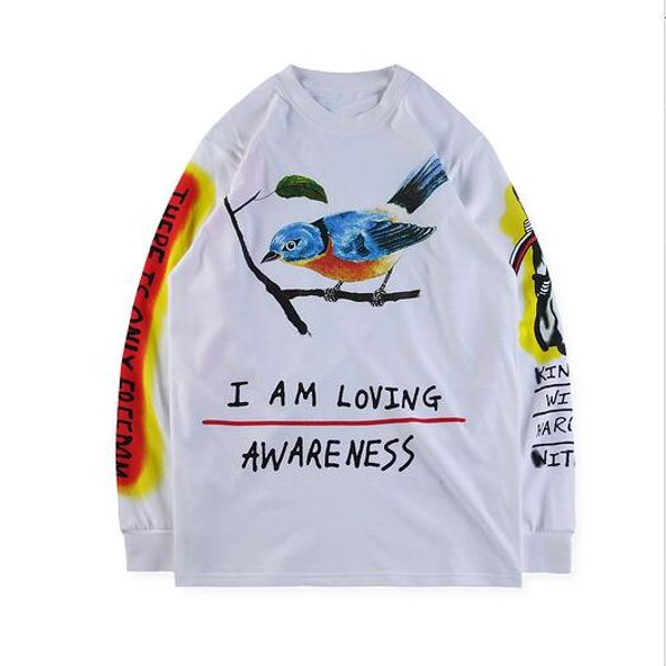 Wes Lang Wyoming Tee ручная роспись граффити на толстой футболке с длинными рукавами с дли
Wes Lang Wyoming Tee ручная роспись граффити на толстой футболке с длинными рукавами с дли