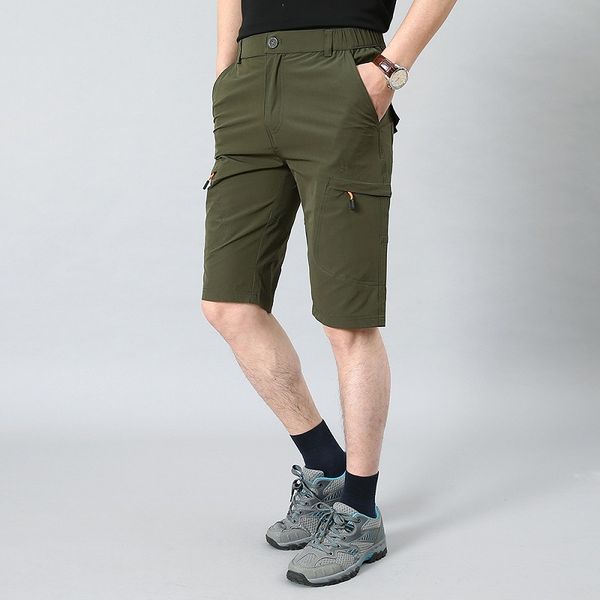 men's shorts mens summer knee length men multi-pocket outdoors quick-drying casual pants male 5xl, White;black
men's shorts mens summer knee length men multi-pocket outdoors quick-drying casual pants male 5xl, White;black