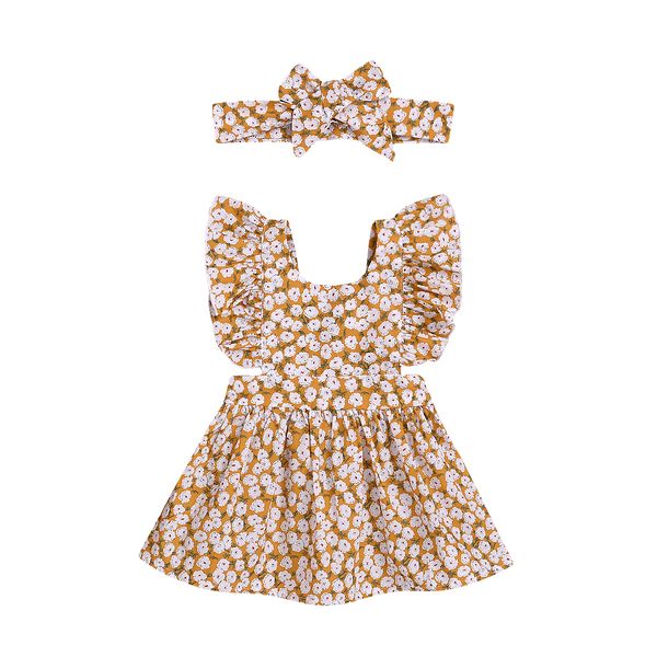 kid girls yellow color floral printing dresses children casual dress sweet baby clothing cute girl clothes with headband, Red;yellow
kid girls yellow color floral printing dresses children casual dress sweet baby clothing cute girl clothes with headband, Red;yellow
