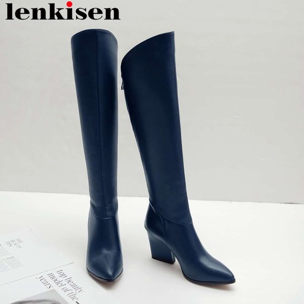 2019 deign solid natural leather oxford pointed toe thock high heels zip european superstars riding knee-high boots l5f1, Black
2019 deign solid natural leather oxford pointed toe thock high heels zip european superstars riding knee-high boots l5f1, Black