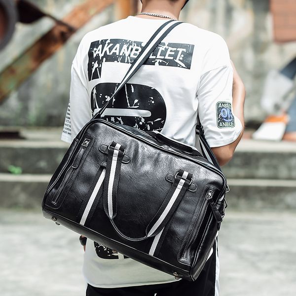 new fashion men's handbag leisure travel large capacity travel bag pu men's shoulder messenger bag
new fashion men's handbag leisure travel large capacity travel bag pu men's shoulder messenger bag