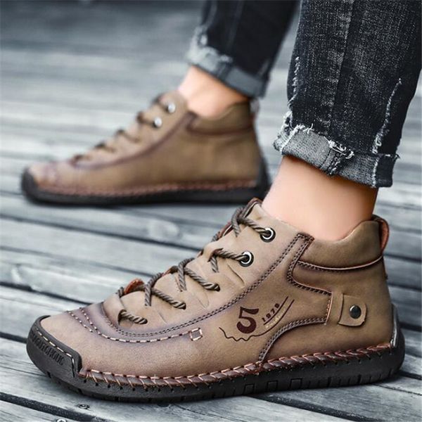 casual shoes men's retro handmade casual shoes large size leather boots new sneakers men zapatos de hombre mens loafers, Black
casual shoes men's retro handmade casual shoes large size leather boots new sneakers men zapatos de hombre mens loafers, Black