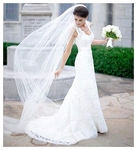 women's 3m length wedding veils 2 layer chapel length tulle bridal veils with comb wedding accessories 11059, Black
women's 3m length wedding veils 2 layer chapel length tulle bridal veils with comb wedding accessories 11059, Black