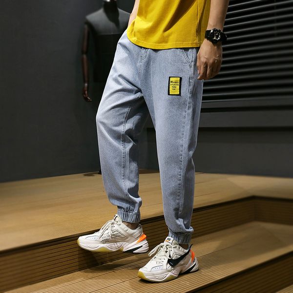 fashion streetwear men jeans loose fit light blue denim cargo pants harem jeans slack bottom korean style hip hop men
fashion streetwear men jeans loose fit light blue denim cargo pants harem jeans slack bottom korean style hip hop men