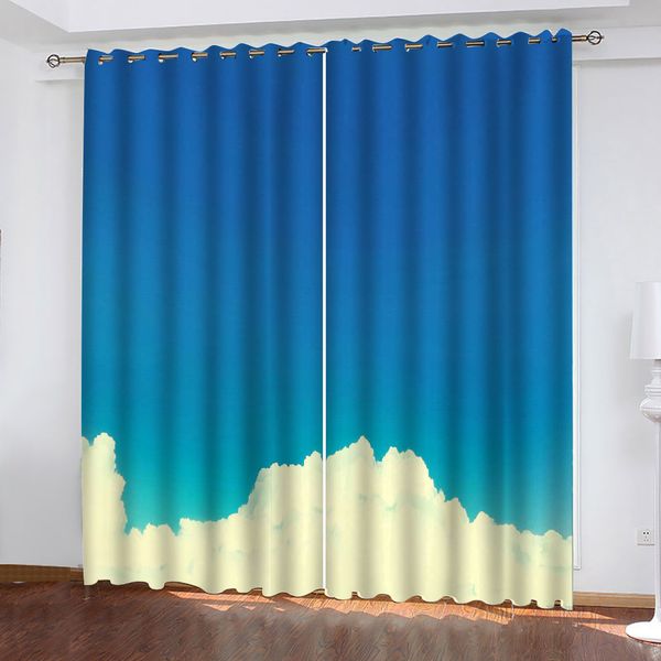 luxury blackout 3d window curtains for living room bedroom drapes solid color blue sky and white clouds custom size
luxury blackout 3d window curtains for living room bedroom drapes solid color blue sky and white clouds custom size
