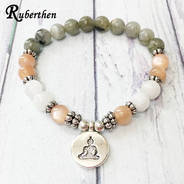 ruberthen a grade labradorite buddha charm bracelet new design moonstone sun stone bracelet natural gem stone for women, Black
ruberthen a grade labradorite buddha charm bracelet new design moonstone sun stone bracelet natural gem stone for women, Black