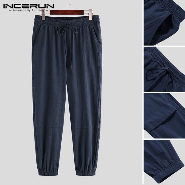 men's pants men harem beam feet fashion drawstring joggers overalls casual solid color pocket bottoms male sweatpants trousers s-5xl, Black
men's pants men harem beam feet fashion drawstring joggers overalls casual solid color pocket bottoms male sweatpants trousers s-5xl, Black