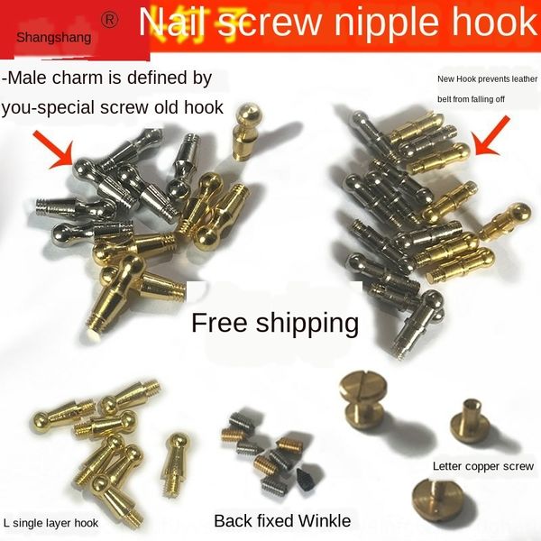3yg90 belt accessories rivet fixed buckle ding buckle manual maintenance nipple monk head adhesive hook accessory maintenance screw letter s, Slivery;black
3yg90 belt accessories rivet fixed buckle ding buckle manual maintenance nipple monk head adhesive hook accessory maintenance screw letter s, Slivery;black
