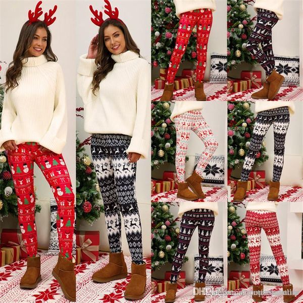 christmas leggings underpants women skinny bottoming pants deer christmas tree thick tights, Black
christmas leggings underpants women skinny bottoming pants deer christmas tree thick tights, Black
