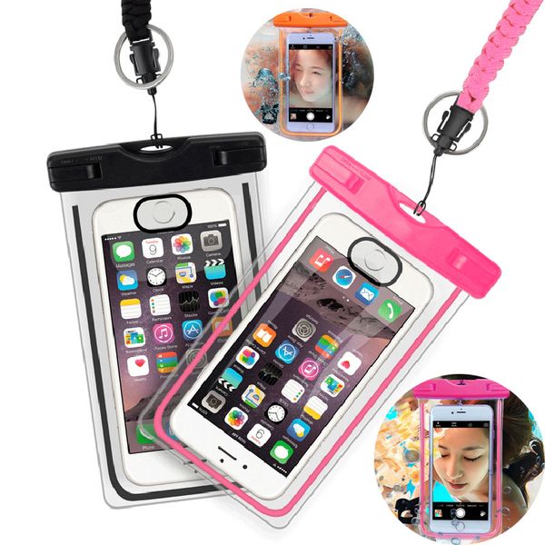 swimming dry bags waterproof pvc bag with luminous underwater protective pouch phone case for iphone 6s 7 universal all models 3.5-6 inch 
swimming dry bags waterproof pvc bag with luminous underwater protective pouch phone case for iphone 6s 7 universal all models 3.5-6 inch