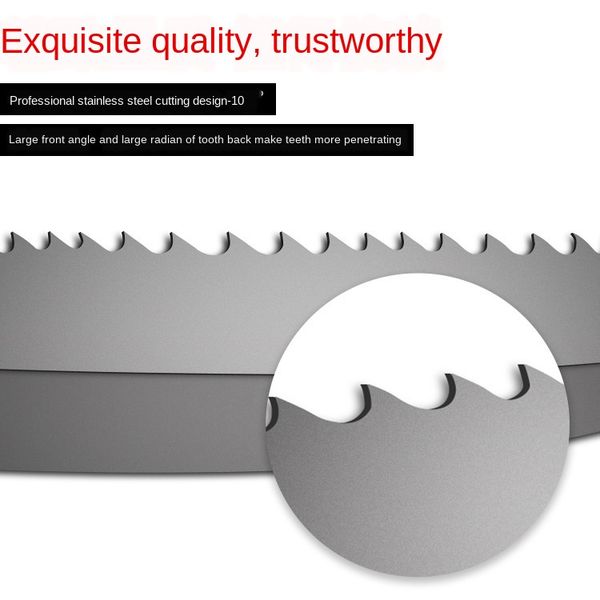 3505*27*0.9 mm*4tip tooth cenda m42 double metal cutting powder metallurgy band saw blade wholesale saw blade customizable
3505*27*0.9 mm*4tip tooth cenda m42 double metal cutting powder metallurgy band saw blade wholesale saw blade customizable