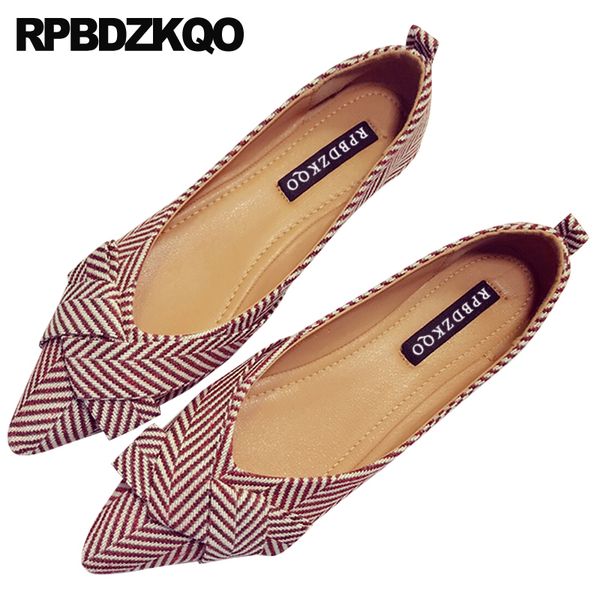 red women bow ballerina big size chinese black and white ladies beautiful flats shoes pointed toe striped comfortable china
red women bow ballerina big size chinese black and white ladies beautiful flats shoes pointed toe striped comfortable china