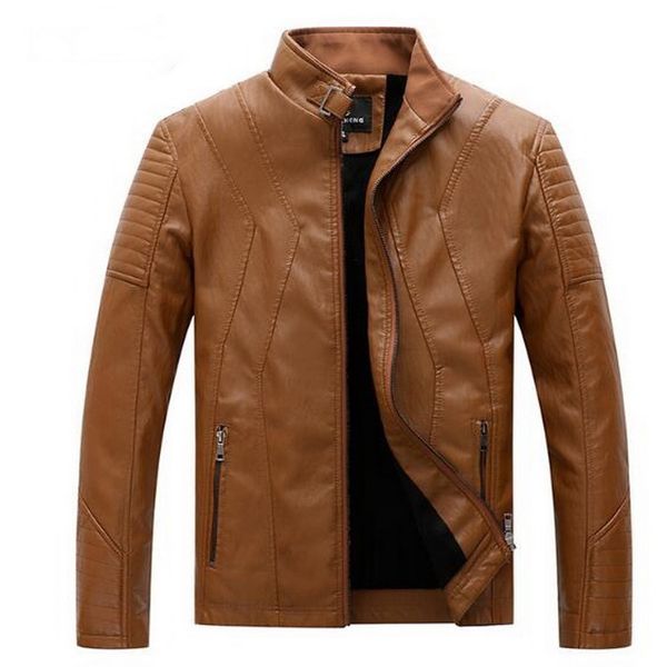 winter men's leather jacket promotion high-quality faux leather jacket warm men coat m-5xl suitable for 100 kg weight, Black
winter men's leather jacket promotion high-quality faux leather jacket warm men coat m-5xl suitable for 100 kg weight, Black