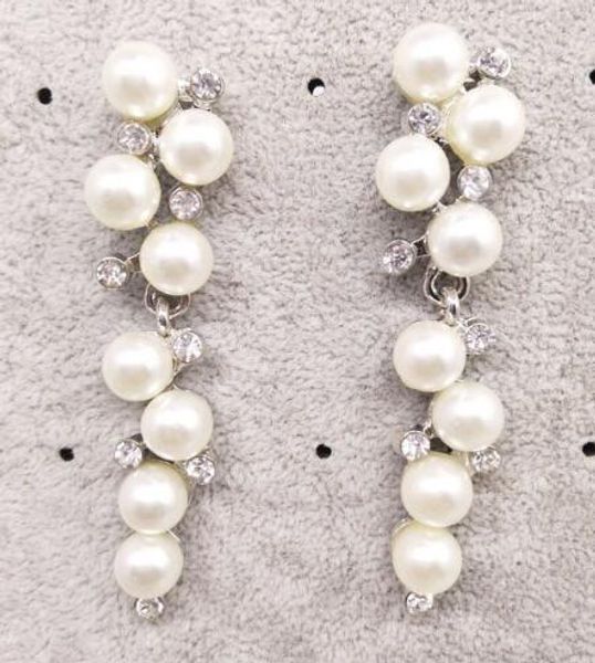 new pearl is set get long paragraph ear nail temperament earring is fashionable classic and delicate and elegant, Silver
new pearl is set get long paragraph ear nail temperament earring is fashionable classic and delicate and elegant, Silver