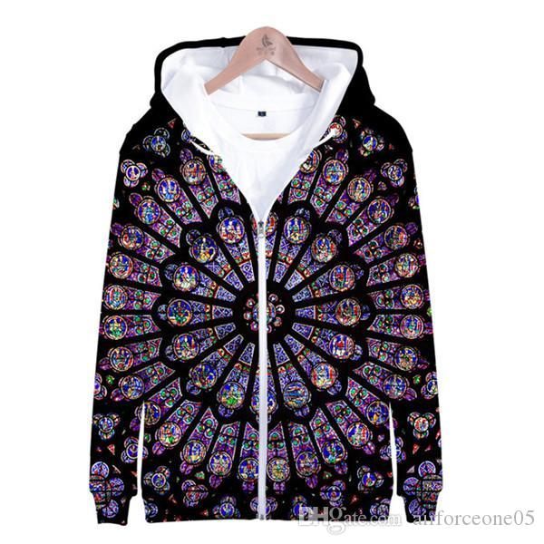 new notre dame de paris mens hoodies women 3d printed o-neck loose zipper sweatshirts women causal clothes, Black
new notre dame de paris mens hoodies women 3d printed o-neck loose zipper sweatshirts women causal clothes, Black