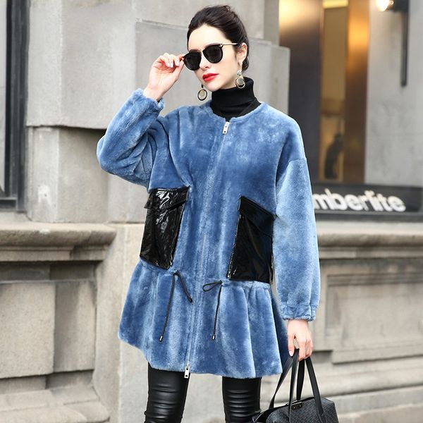 женская real fur coat шерсть женщины куртка осень зима пальто женщин одежда 2020 корейский урожай двухлобной меховой tops zt4037, Black
женская real fur coat шерсть женщины куртка осень зима пальто женщин одежда 2020 корейский урожай двухлобной меховой tops zt4037, Black