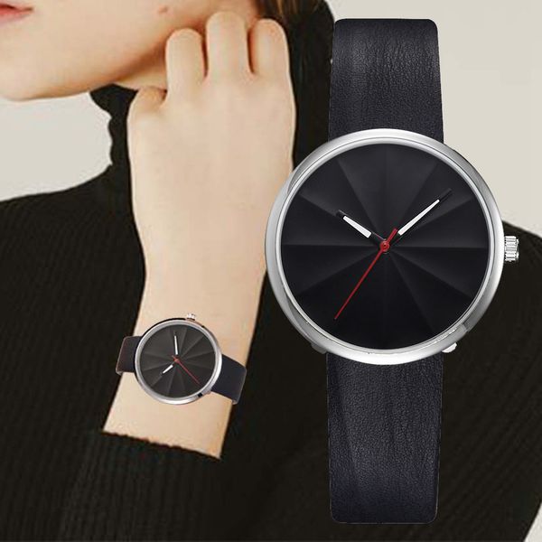 2019 leather women watches fashion simple casual without scale stereo dial ladies quartz watch montres femme clock, Slivery;brown
2019 leather women watches fashion simple casual without scale stereo dial ladies quartz watch montres femme clock, Slivery;brown