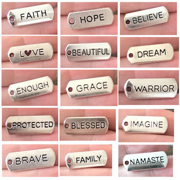 diy jewelry antique silver tone family love dream inspiration charm faith pendant for charm bracelet necklace earrings zipper pulls bookmark, Bronze;silver
diy jewelry antique silver tone family love dream inspiration charm faith pendant for charm bracelet necklace earrings zipper pulls bookmark, Bronze;silver