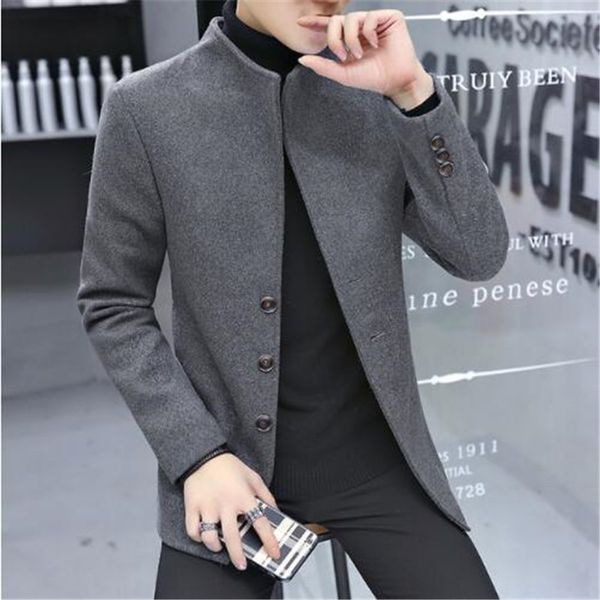 2018 men's autumn and winter new trench coat korean slim in the long section coat business simple collar clothes tide men, White;black
2018 men's autumn and winter new trench coat korean slim in the long section coat business simple collar clothes tide men, White;black