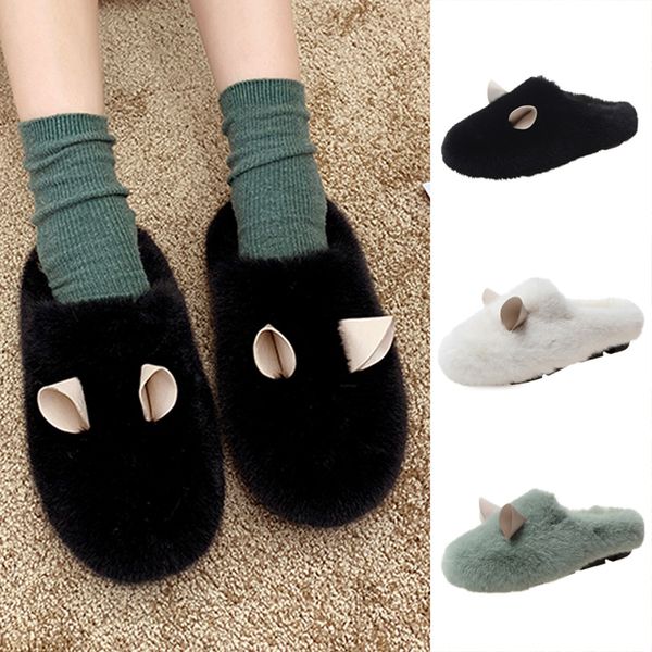 women winter cotton shoes fashion indoor&outdoor home slippers ladies warm flats, Black
women winter cotton shoes fashion indoor&outdoor home slippers ladies warm flats, Black