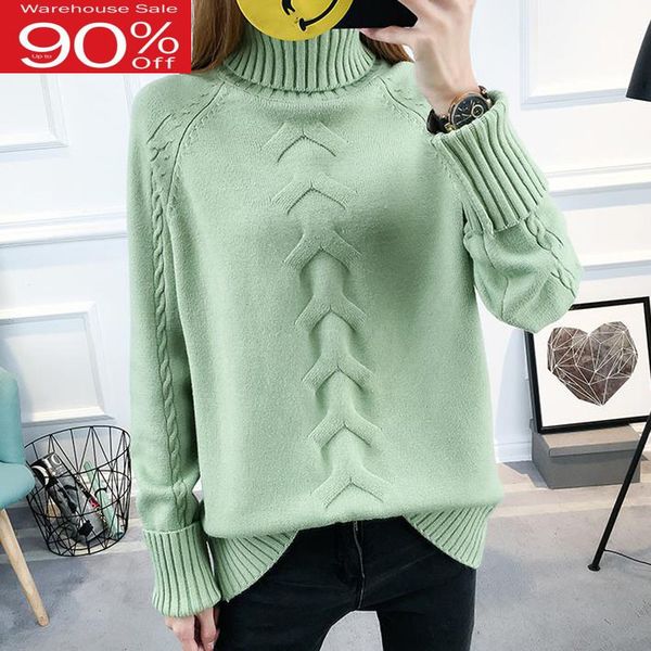 women turtleneck 2020 autumn and winter long-sleeve female sweater korean style teenager knitted pullover gray a02, White;black
women turtleneck 2020 autumn and winter long-sleeve female sweater korean style teenager knitted pullover gray a02, White;black