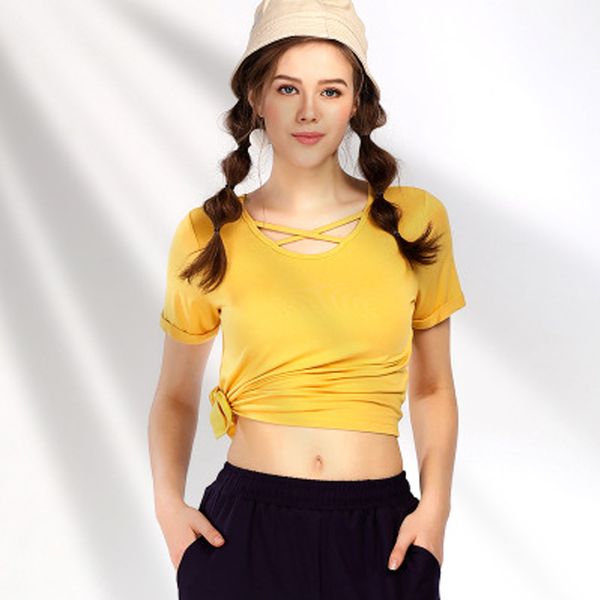 new beautiful neck women loose casual sports short-sleeved t-shirt breathable quick-drying fitness yoga clothes sy43, White;red
new beautiful neck women loose casual sports short-sleeved t-shirt breathable quick-drying fitness yoga clothes sy43, White;red