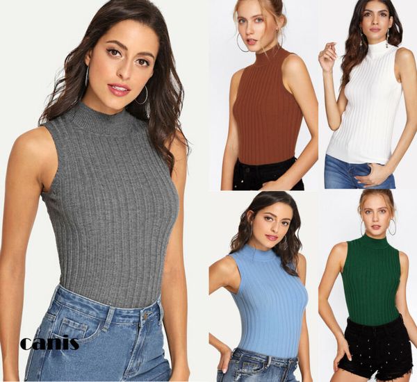 meihuida 2019 autumn women casual turtleneck vest sweater sleeveless slim solid sweaters, Black;white
meihuida 2019 autumn women casual turtleneck vest sweater sleeveless slim solid sweaters, Black;white