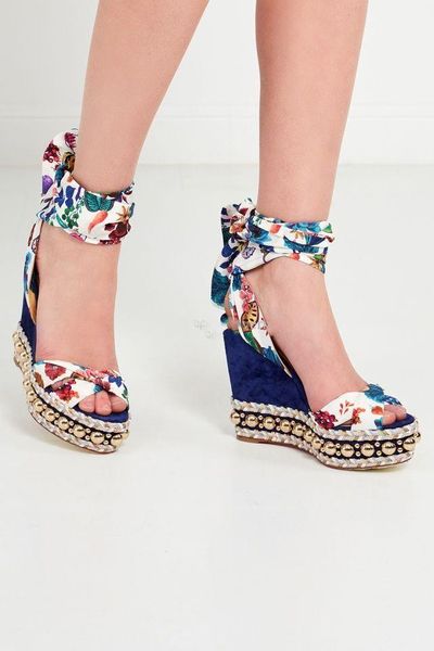 elegant style ladies studs red bottom levantinana wedage sandals summer women's ankle strap gladiator sandals designer high heels, Black
elegant style ladies studs red bottom levantinana wedage sandals summer women's ankle strap gladiator sandals designer high heels, Black